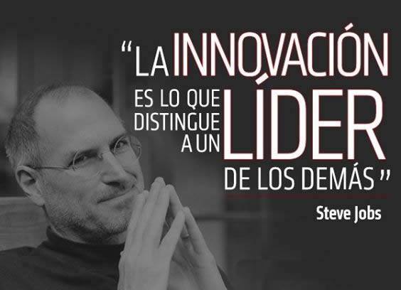 La innovación es lo que destingue a un lider
