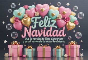 Imágenes con palabras bonitas para desear Feliz Navidad